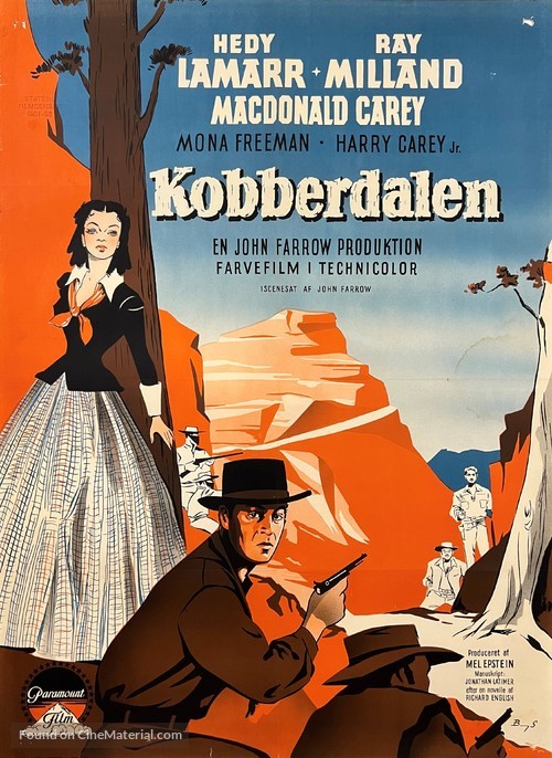 Copper Canyon - Danish Movie Poster