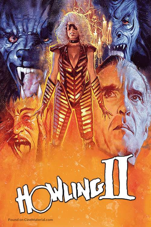 Howling II: Stirba - Werewolf Bitch - British Movie Cover