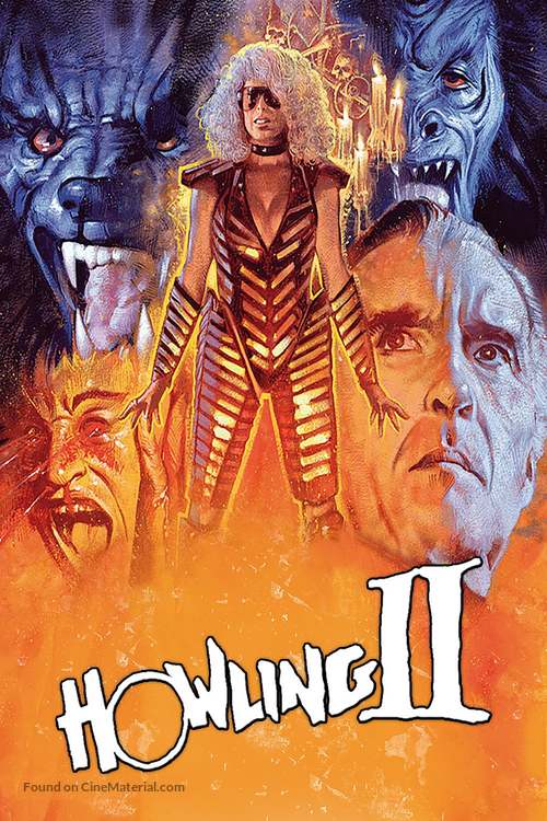 Howling II: Stirba - Werewolf Bitch - British Movie Cover