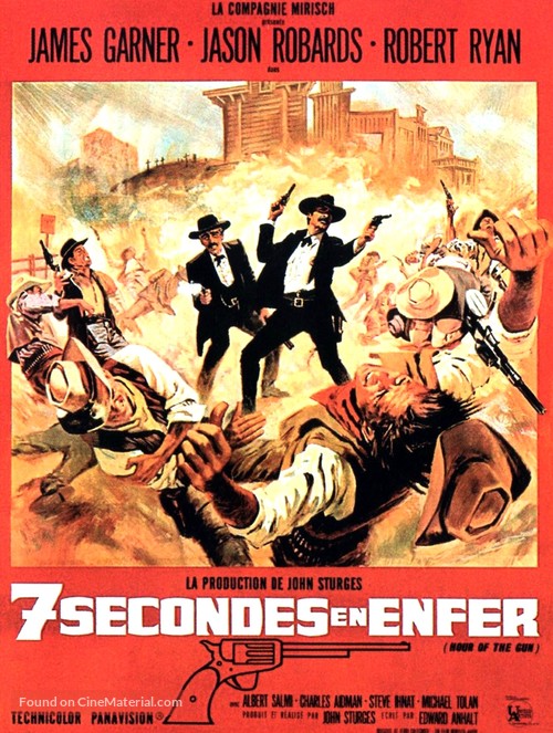 Hour of the Gun - French Movie Poster