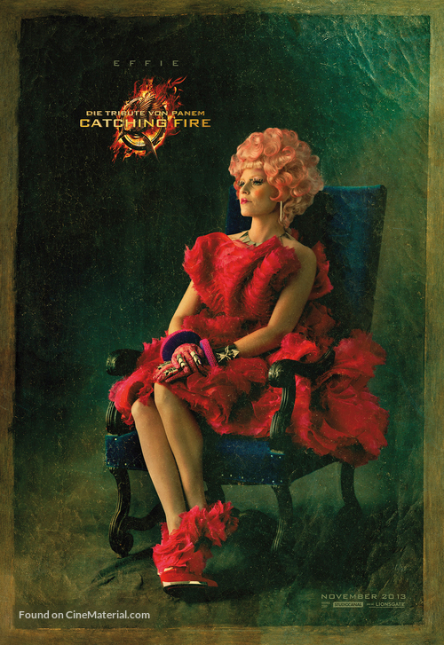 The Hunger Games: Catching Fire - German Movie Poster