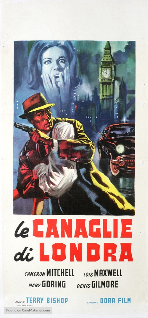 The Unstoppable Man - Italian Movie Poster