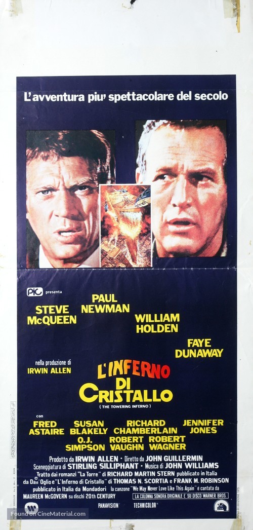 The Towering Inferno - Italian Movie Poster