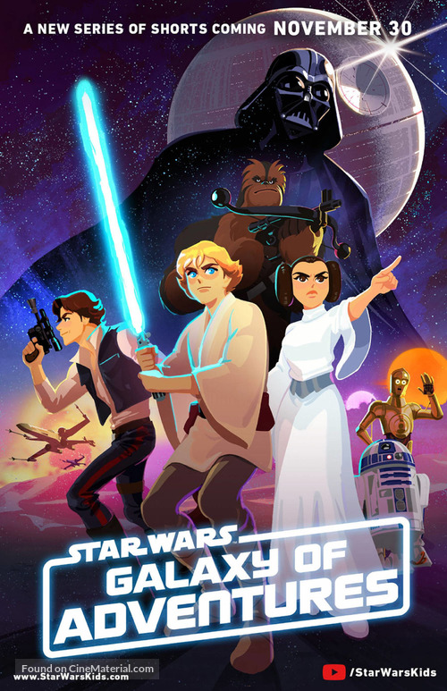 &quot;Star Wars Galaxy of Adventures&quot; - Movie Poster