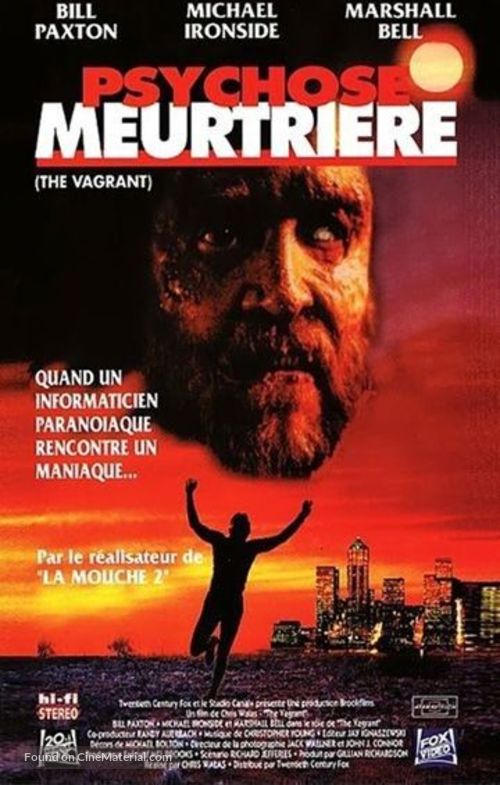 The Vagrant - French Movie Cover