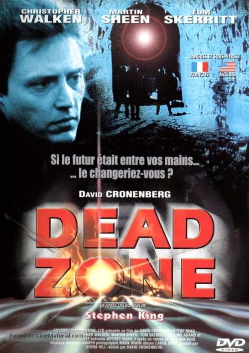 The Dead Zone - French DVD movie cover