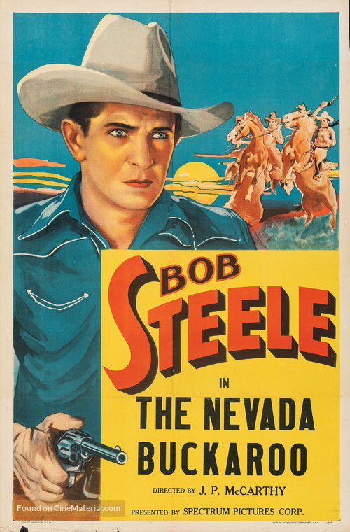 The Nevada Buckaroo - Re-release movie poster