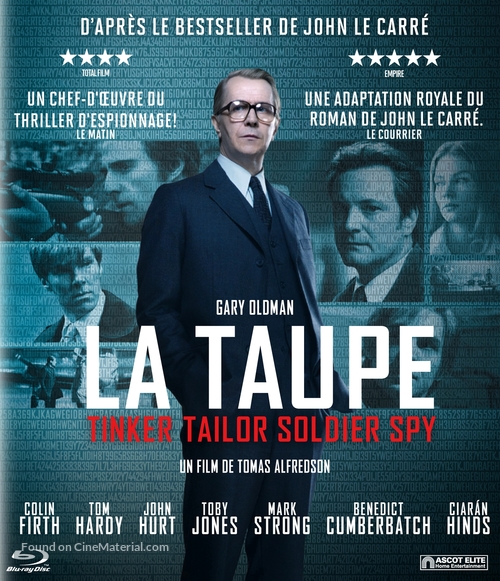 Tinker Tailor Soldier Spy - Swiss Blu-Ray movie cover