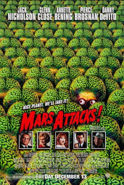 Mars Attacks! - Movie Poster