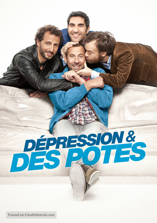 D&eacute;pression &amp; des potes - French Movie Poster