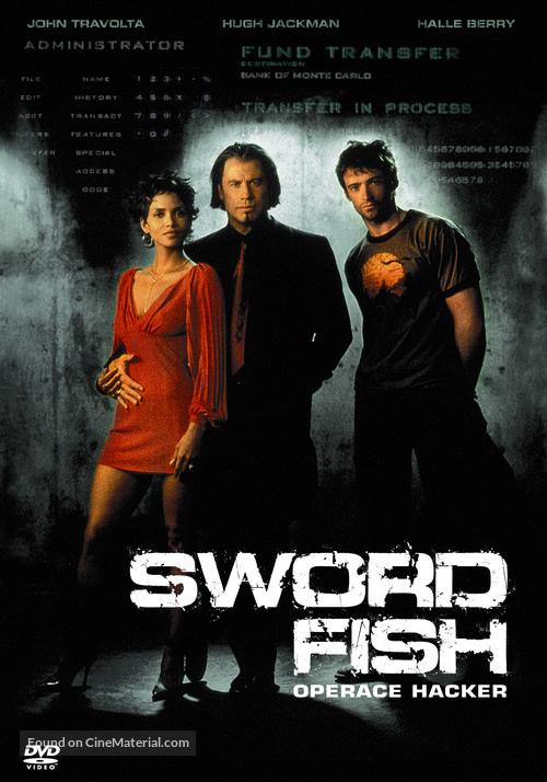 Swordfish - Czech Movie Cover