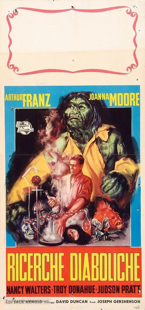 Monster on the Campus - Italian Movie Poster