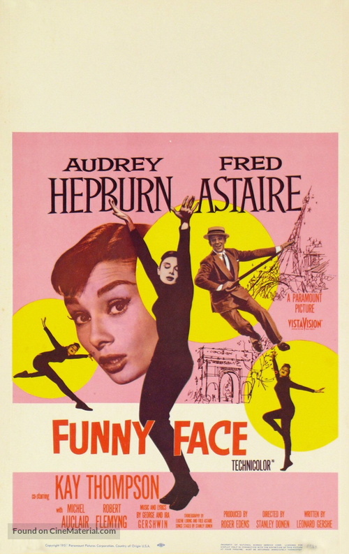 Funny Face (1957) movie poster