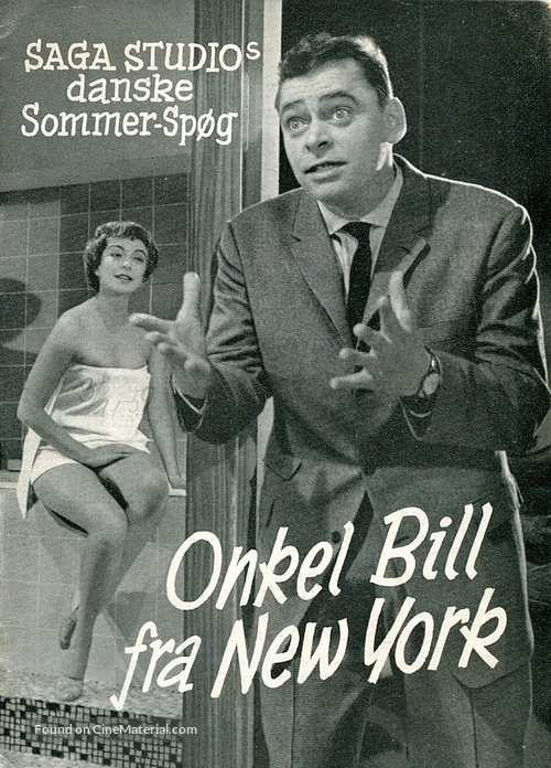 Onkel Bill fra New York - Danish Movie Poster