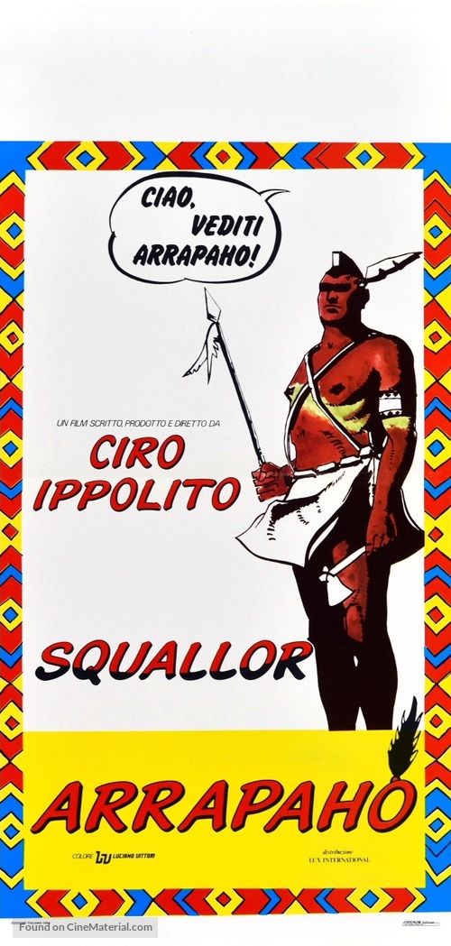 Arrapaho - Italian Movie Poster