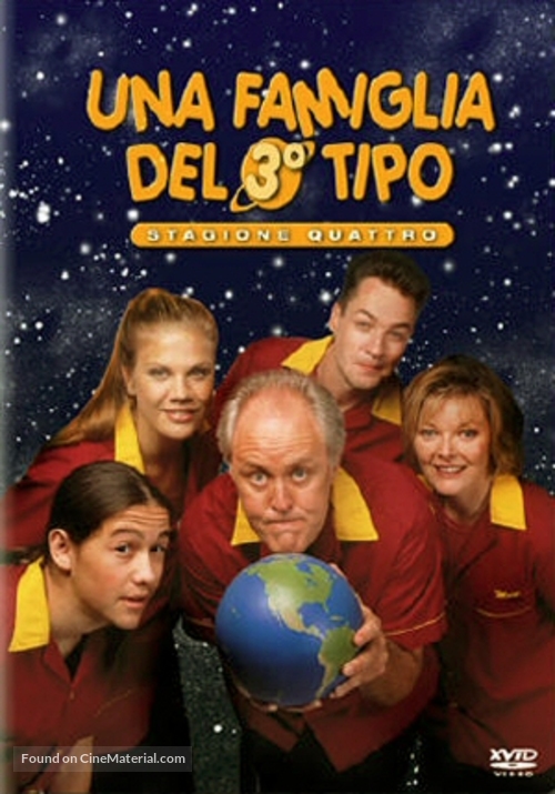 &quot;3rd Rock from the Sun&quot; - Italian DVD movie cover