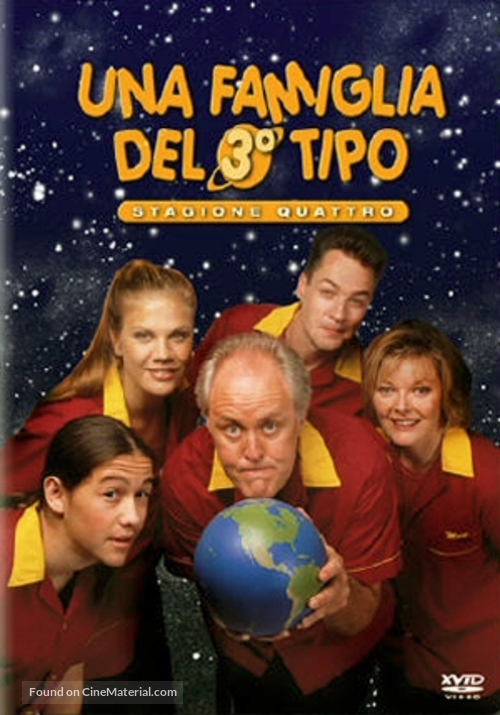&quot;3rd Rock from the Sun&quot; - Italian DVD movie cover