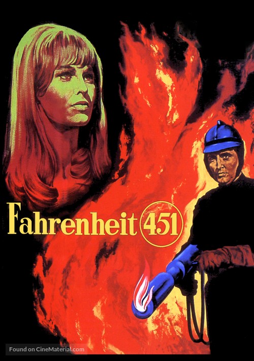 Fahrenheit 451 - Movie Cover