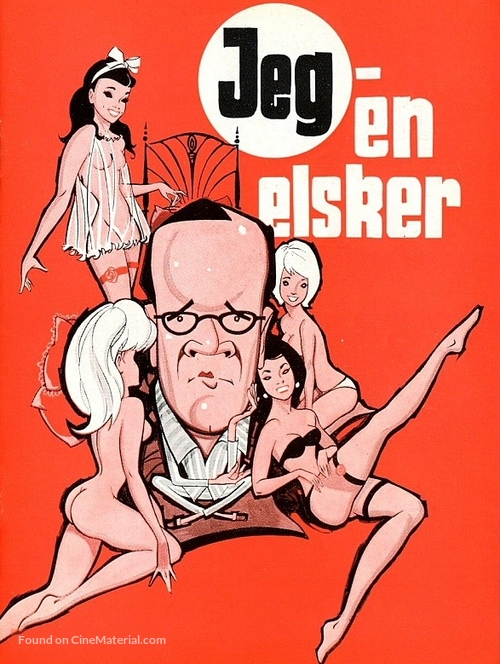 Jag - en &auml;lskare - Danish Movie Poster