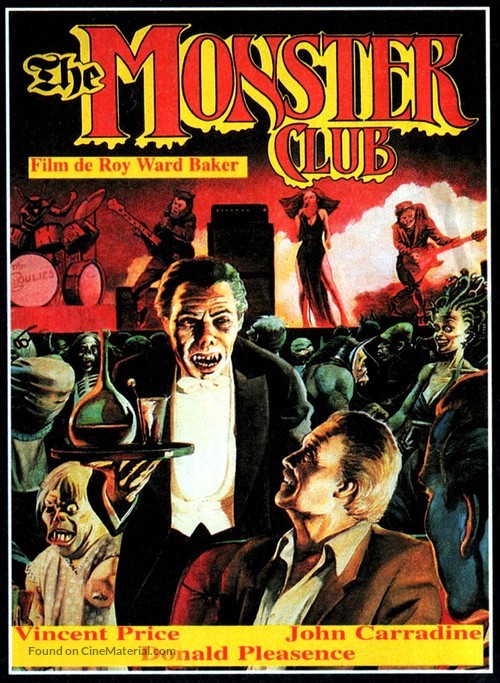 The Monster Club - French Movie Cover