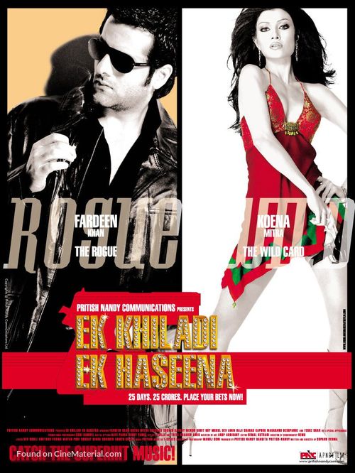 Ek Khiladi Ek Haseena - Indian Movie Poster