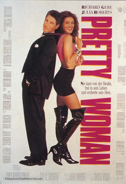 Pretty Woman - German Movie Poster