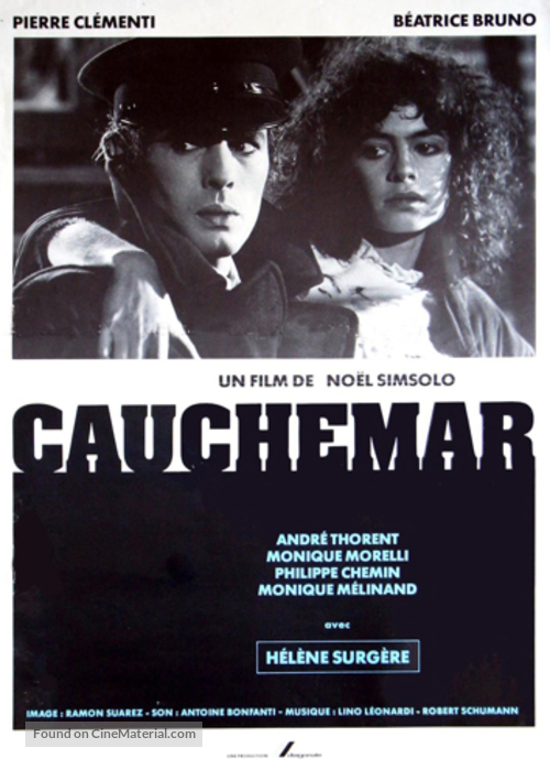 Cauchemar - French Movie Poster