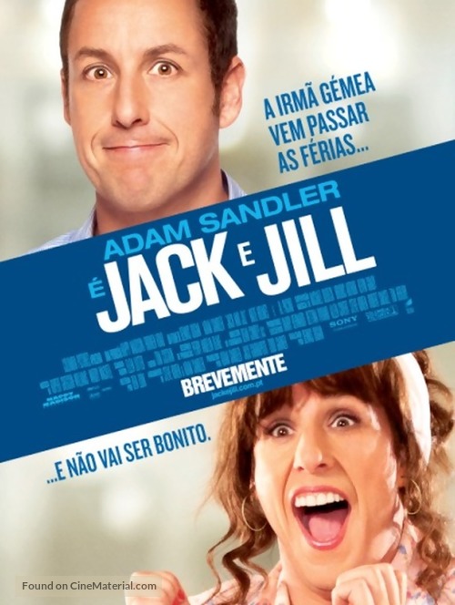 Jack and Jill - Portuguese Movie Poster