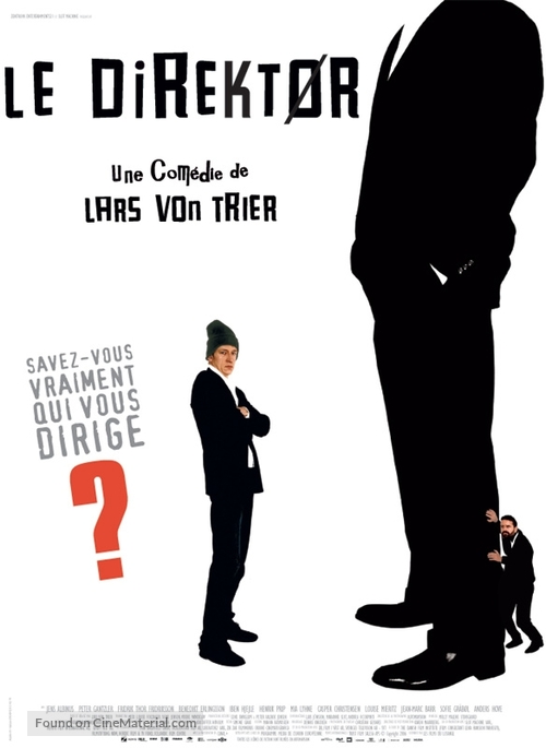Direkt&oslash;ren for det hele - French Movie Poster