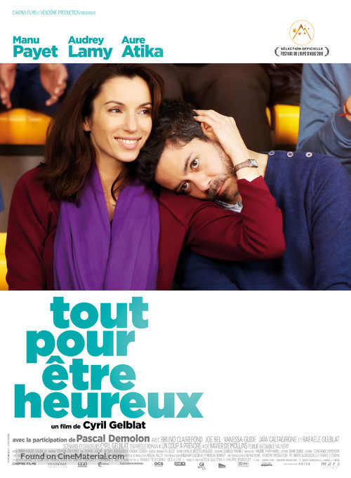 Tout pour &ecirc;tre heureux - French Movie Poster