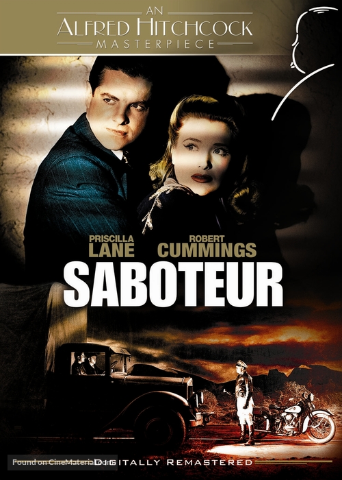 Saboteur - DVD movie cover