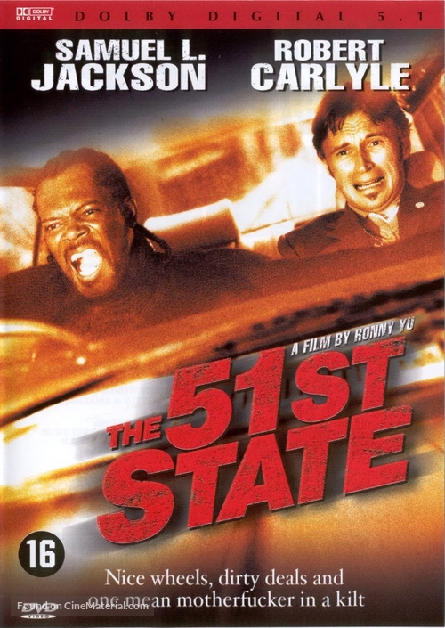 The 51st State - Dutch DVD movie cover