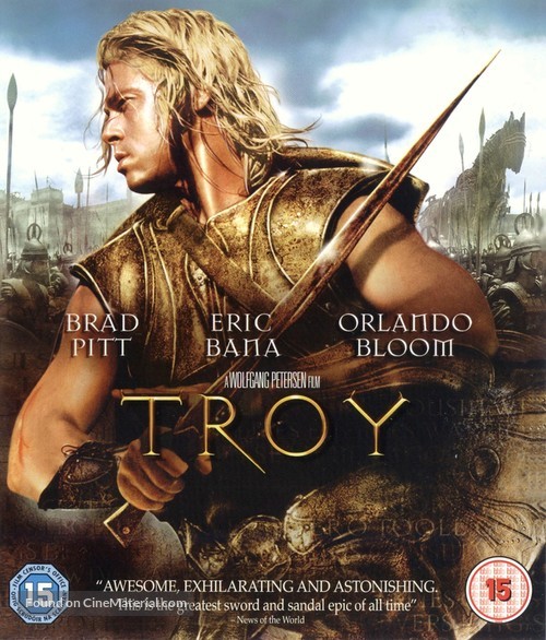 Troy - British Movie Cover