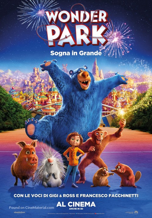 Wonder Park - Italian Movie Poster