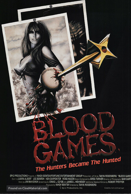 Blood Games - Movie Poster