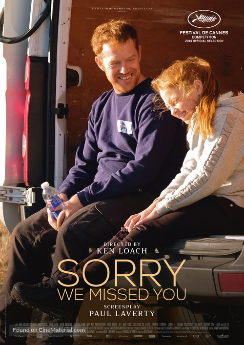 Sorry We Missed You - Swiss Movie Poster