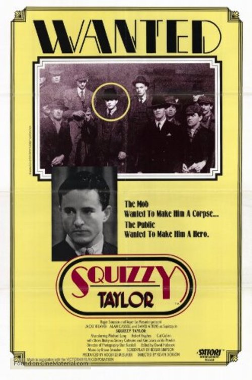 Squizzy Taylor - Movie Poster