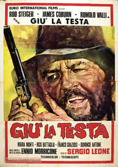 Duck You Sucker - Italian Movie Poster