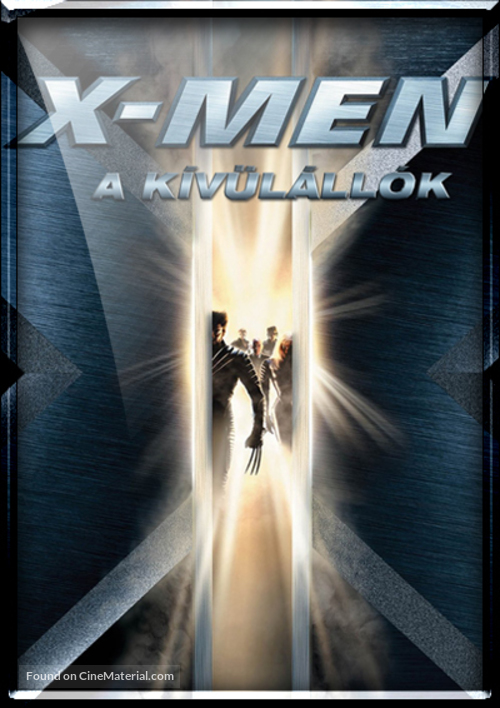 X-Men - Hungarian DVD movie cover