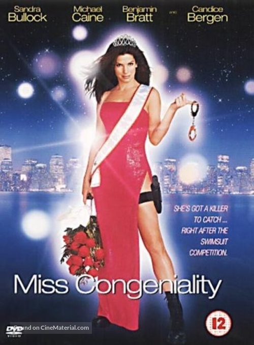 Miss Congeniality - British DVD movie cover