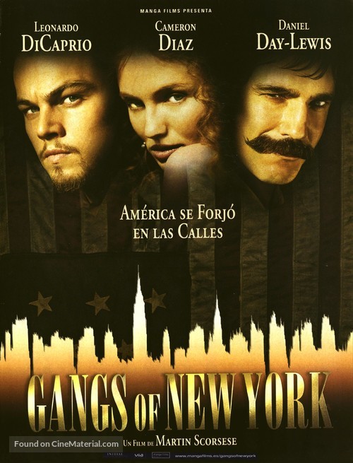 Gangs Of New York - Spanish Movie Poster