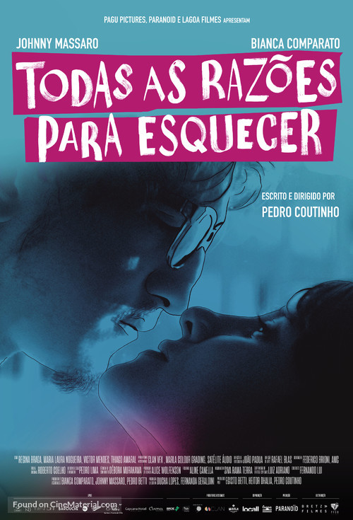 Todas As Raz&otilde;es Para Esquecer - Brazilian Movie Poster