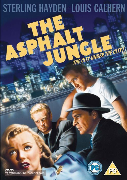 The Asphalt Jungle - British DVD movie cover