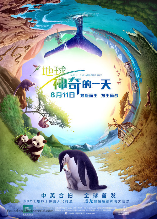 Earth: One Amazing Day - Chinese Movie Poster