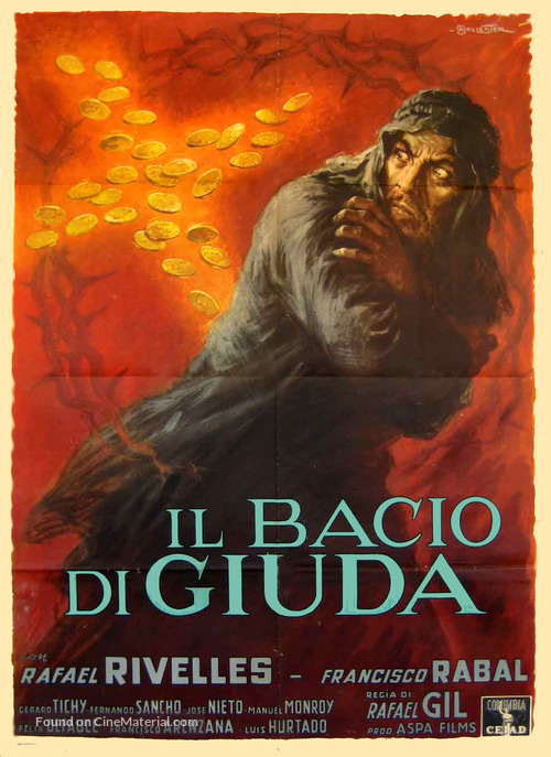 El beso de Judas - Italian Movie Poster