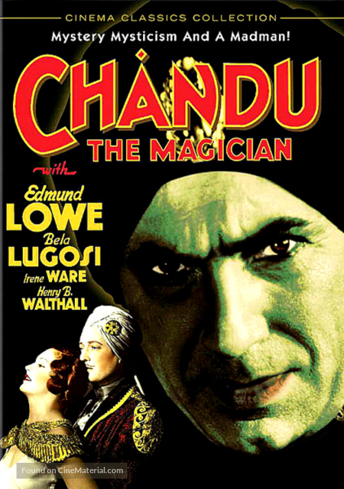 Chandu the Magician - DVD movie cover