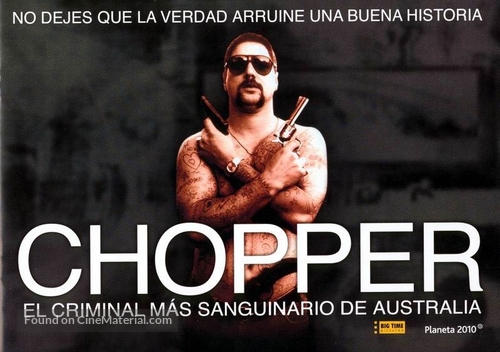 Chopper - Spanish Movie Poster