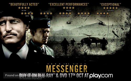 The Messenger - British Video release movie poster