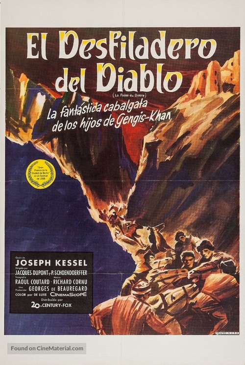 La passe du diable - Spanish Movie Poster