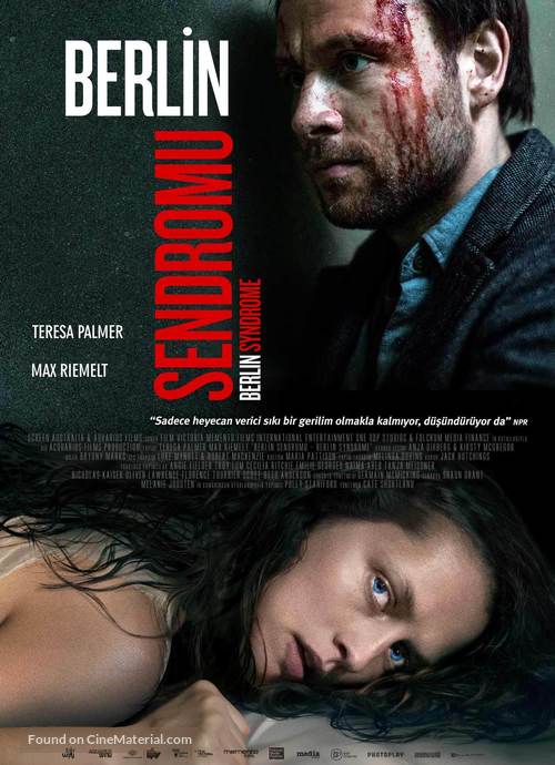 Berlin Syndrome - Turkish Movie Poster